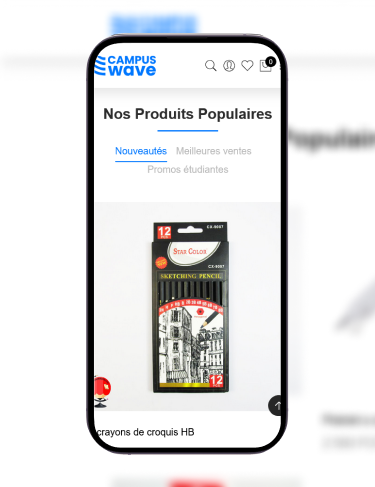 Campus Wave – E-commerce étudiant